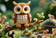 扭扭棒迷你动物园：场景组合设计