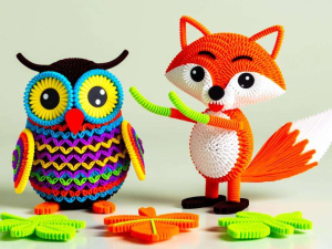 扭扭棒动物派对：多角色互动造型