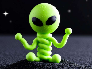 扭扭棒外星生物：异形触角的造型