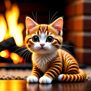 ‌扭扭棒小猫：圆脸大眼的可爱法则