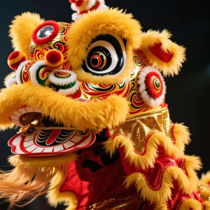 扭扭棒春节舞狮：动态造型的平衡