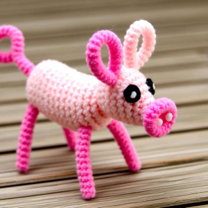 扭扭棒小猪制作