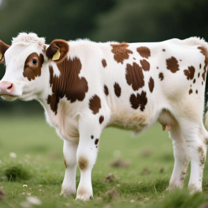 扭扭棒小奶牛：斑点的大小分布